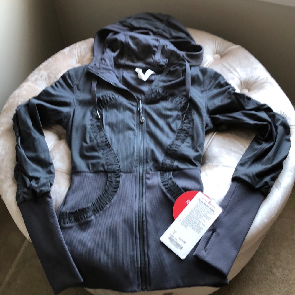 Lululemon Dance Studio Jacket in color Coal.